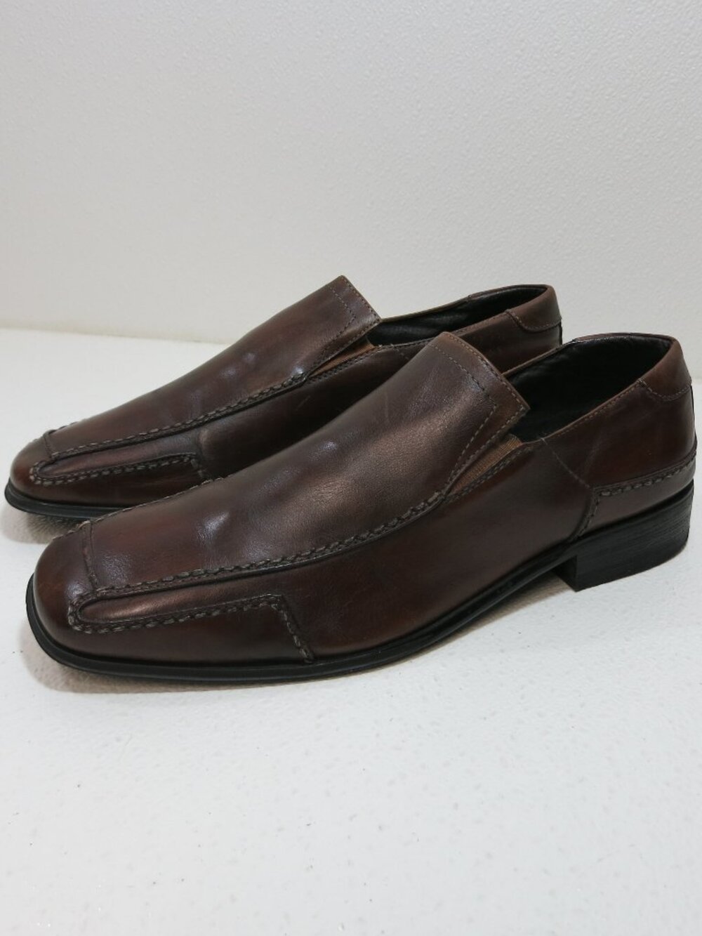 Gordon Rush Leather Dress Loafers Shoes Men's Footwear Formal Zapatos Sz 9.5 M